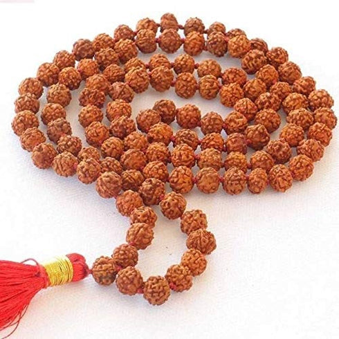 Original Rudraksh Mala Assorted Size 108 Beads