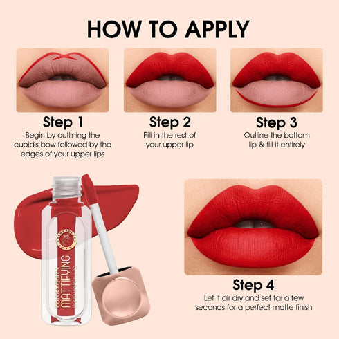 Colors Queen Mattifying Matte Liquid Lipstick for Every Look