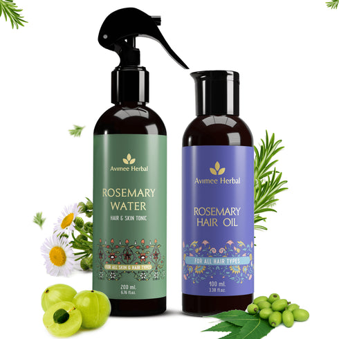 Avimee Herbal Rosemary Hair Care Routine Combo
