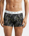 Jockey Ultrasoft Waistband Cotton Printed Trunk | Black