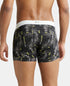 Jockey Ultrasoft Waistband Cotton Printed Trunk | Black