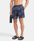 Jockey Super Combed Cotton Satin Weave Printed Boxer Shorts with Side Pocket | Navy
