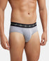 Jockey Cotton Stretch Comfort Brief | Midnight Navy & Monument