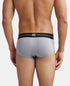 Jockey Cotton Stretch Comfort Brief | Midnight Navy & Monument