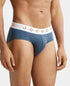 Jockey Cotton Elastane Stretch Solid Brief | Mid Night Navy