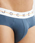 Jockey Cotton Elastane Stretch Solid Brief | Mid Night Navy