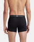 Jockey Cotton Elastane Trunk | Black & Graphite
