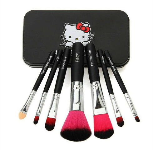 Favon Hello Kitty Professional Makeup Brushes with Case