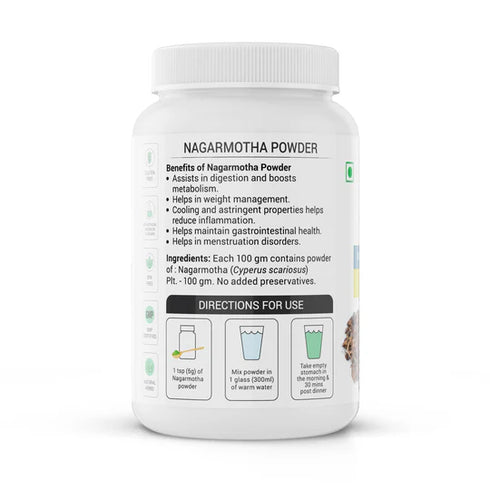 Krishna'S Herbal & Ayurveda Nagarmotha Powder