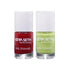 Keya Seth Aromatherapy Crimson + Mint Green Long Wear Nail Enamel Enriched with Vitamin E & Argan Oil