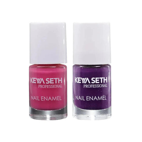 Keya Seth Aromatherapy Soothing Pink + Grape Love Long Wear Nail Enamel Enriched with Vitamin E & Argan Oil