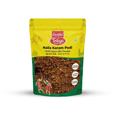 Telugu Pickles Nalla Karam Podi 100gms