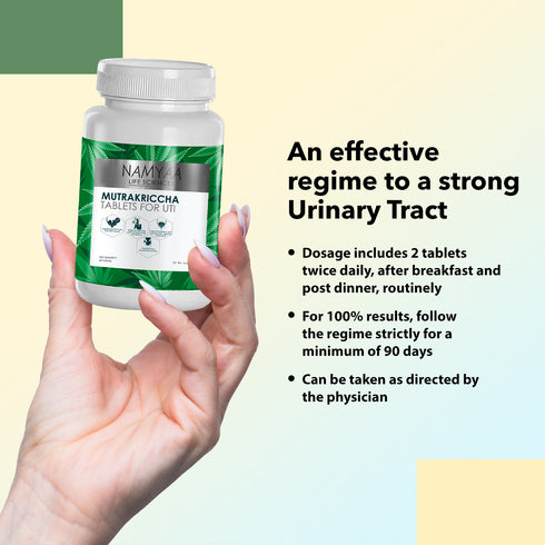 Namyaa Skincare Namyaa Mutrakriccha UTI Combo of Syrup & Tablet
