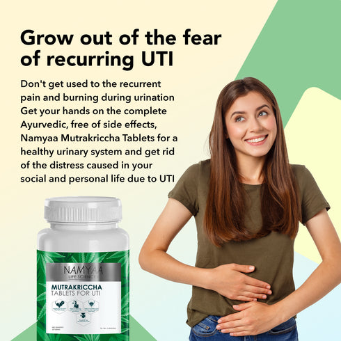 Namyaa Skincare Namyaa Mutrakriccha UTI Combo of Syrup & Tablet