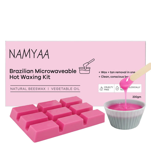Namyaa Skincare Namyaa Brazilian Microwaveable Hot Waxing Kit