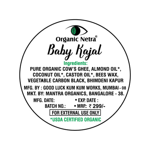 Mantra Organics Natural Baby Kajal