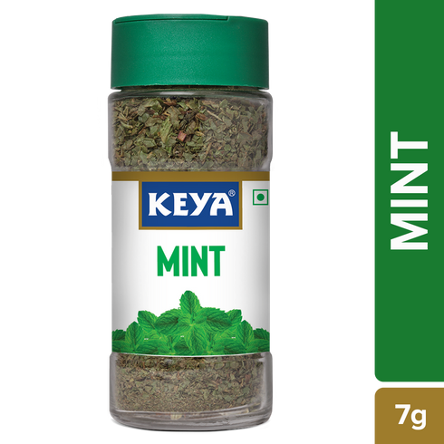 Keya Mint Seasoning for Meats Soups Sauces Vegetables and Beverages Rich in Antioxidants & Supports Digestion No Artificial Flavours or Colours