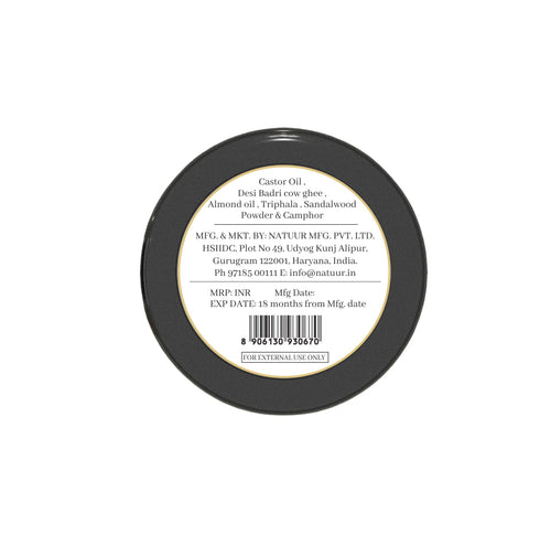Natuur Black Kajal Natural Eye Care, Cools & Improves Vision (2gm)