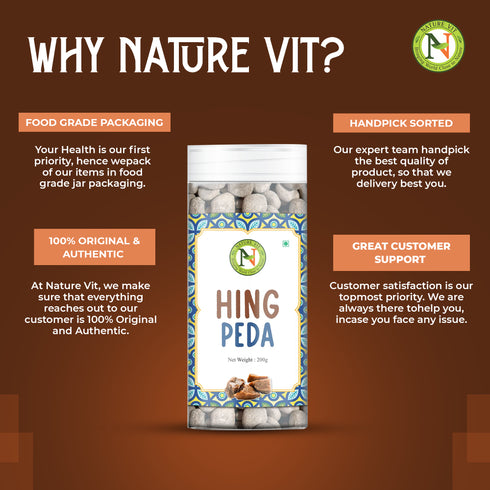 NatureVit Hing Peda - Heeng Digestive Peda Mouth Freshener