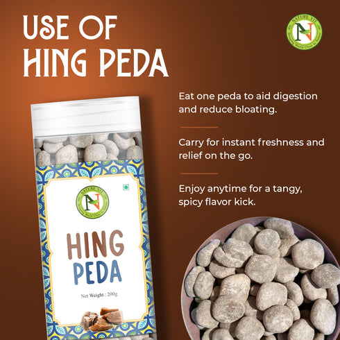 NatureVit Hing Peda - Heeng Digestive Peda Mouth Freshener