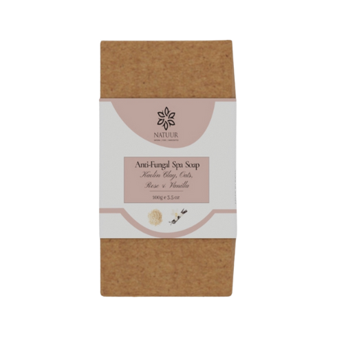 Natuur Kaolin Clay & Rose Soap Sensual Spa 100gm