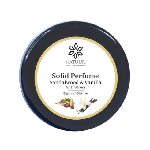 Natuur Solid Perfume Vanilla & Sandalwood