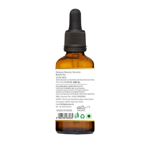 Natuur Gold Ashwagandha Licorice brightening face Serum
