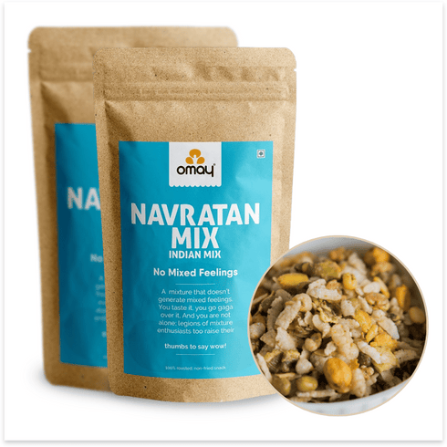 Omay Foods Navratan Mix - 400 gms Pouch (2 units)