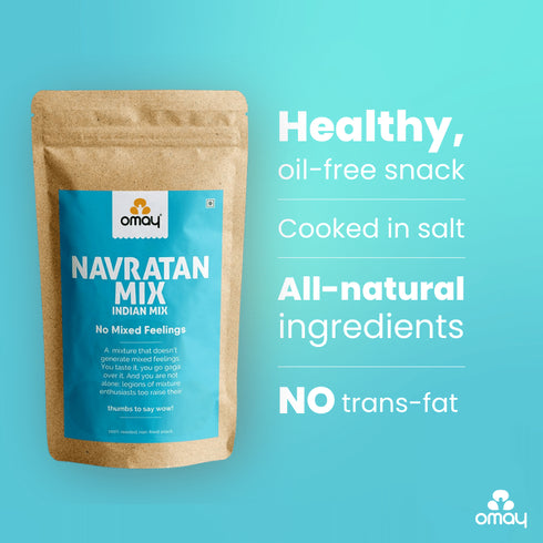 Omay Foods Navratan Mix - 400 gms Pouch (2 units)
