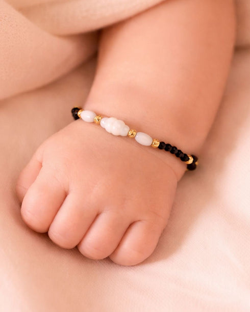 Meera Jaipur Nazar Raksha silver bracelet