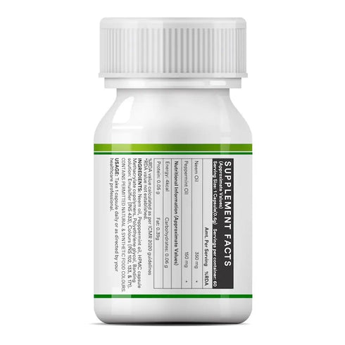 Inlife Neem Oil Peppermint Oil Capsules