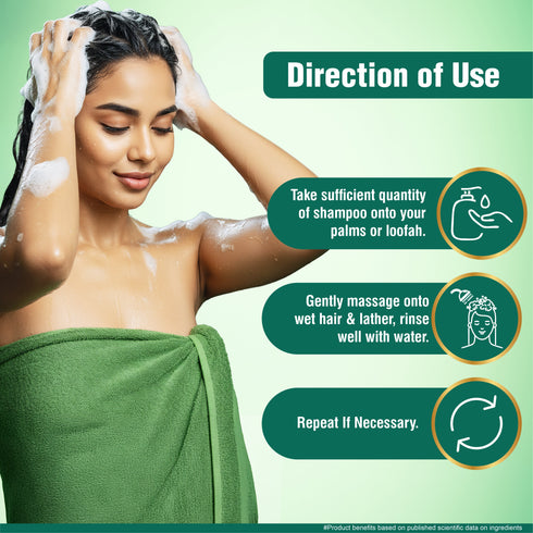 Multani Pharmaceuticals Limited Multani Naturals Neem & Aloe Vera Shampoo Anti Dandruff & Scalp Cooling Strengthens Hair Roots Supports Scalp Health SLS & Paraben Free Dermatologically Tested For All Hair Types