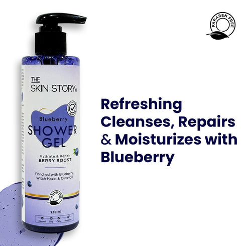 The Skin Story Blueberry Shower Gel