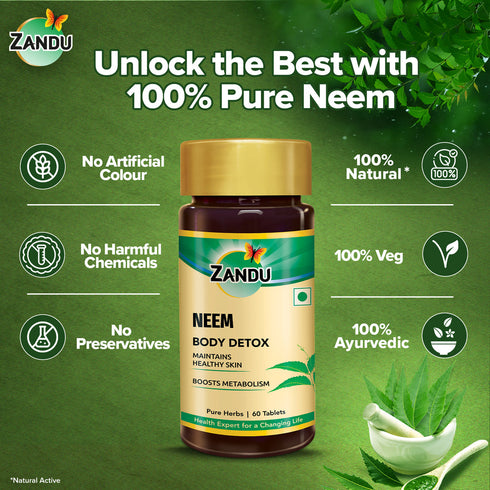 Zandu Neem 60 Capsule