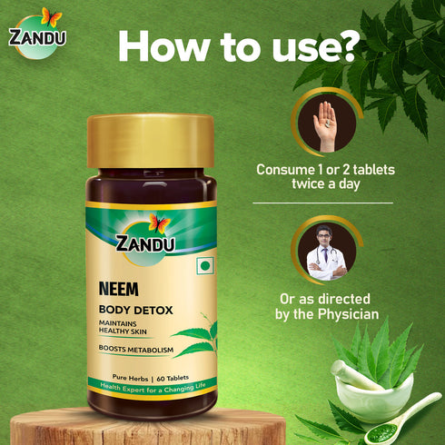 Zandu Neem 60 Capsule