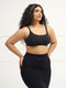 UNDERNEAT Every Day Scoop Bralette - Non-Padded Wireless Full Coverage and Seamless - Black