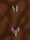 Zeraki Jewels Nia Silver Necklace Set