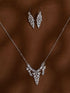 Zeraki Jewels Nia Silver Necklace Set
