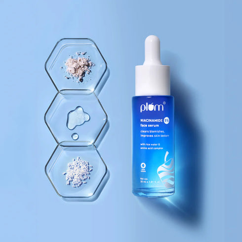 Plum 5% Niacinamide Serum For Face With Rice Water