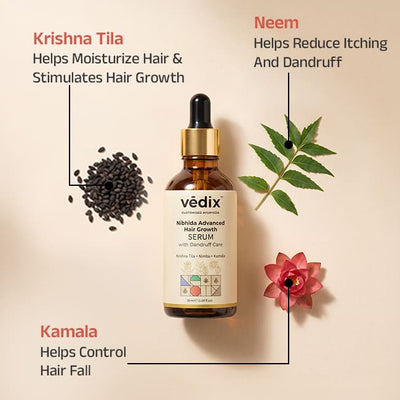 Vedix Nibhida Hair Serum With Lotus & Neem