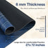 Wiselife PU Printed & Natural Rubber Yoga Mat - 6mm Night Sky