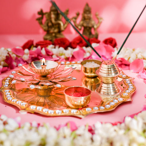 Samskara Home Nishta Aarti Plate