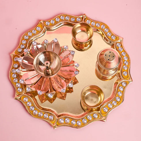 Samskara Home Nishta Aarti Plate