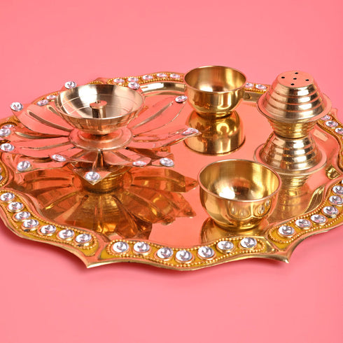 Samskara Home Nishta Aarti Plate