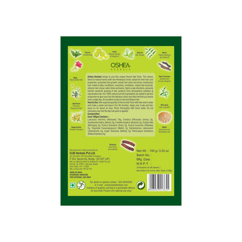 Oshea Herbals Natural Henna Hair Pack