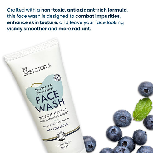 The Skin Story Blueberry Glow Brightening Facewash
