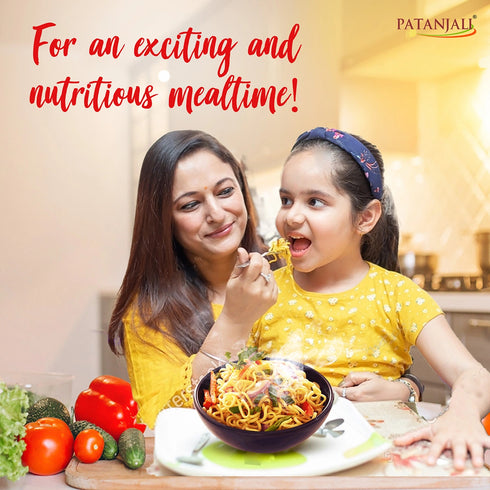 Patanjali Atta Noodles Chatpataa Family Pack 250g