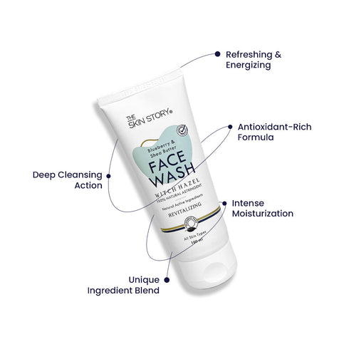 The Skin Story Blueberry Glow Brightening Facewash