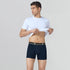 XYXX Nova Cotton Boxer Briefs (Outer Elastic) - Midnight Blue