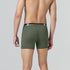 XYXX Nova Cotton Boxer Briefs (Outer Elastic) - Olive Green